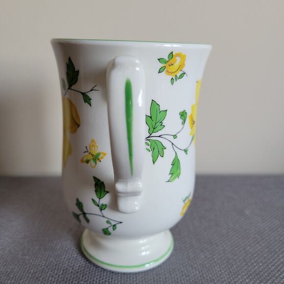 NWOT/Box Royal Victoria Fine Bone China England Plate & Mug/Cup W/Handle Set - Picture 5 of 14